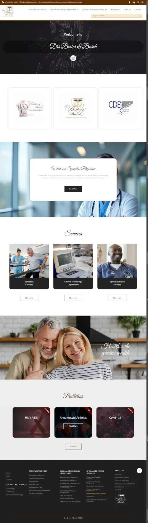 Drs Bester and Bosch