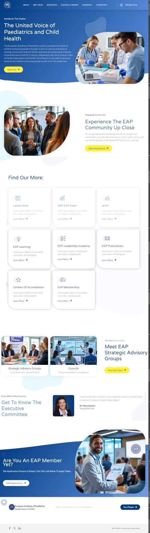 European Academy for Paediatrics