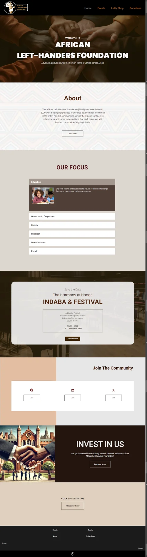 Left-handers Foundation