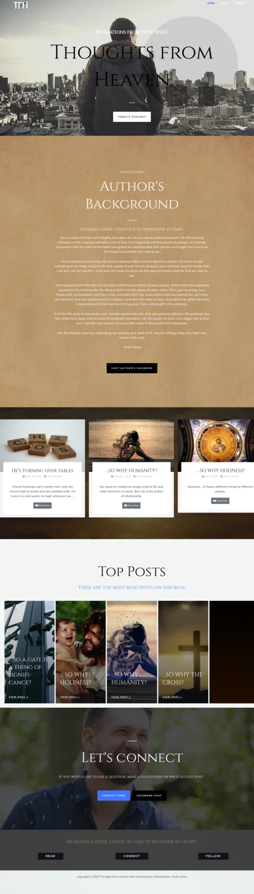 Thoughts From Heaven